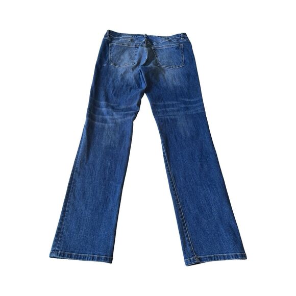 DL 1961 Womens Size 33 Mara Straight Leg Mid Rise In Carlton Denim Jeans - Picture 5 of 5